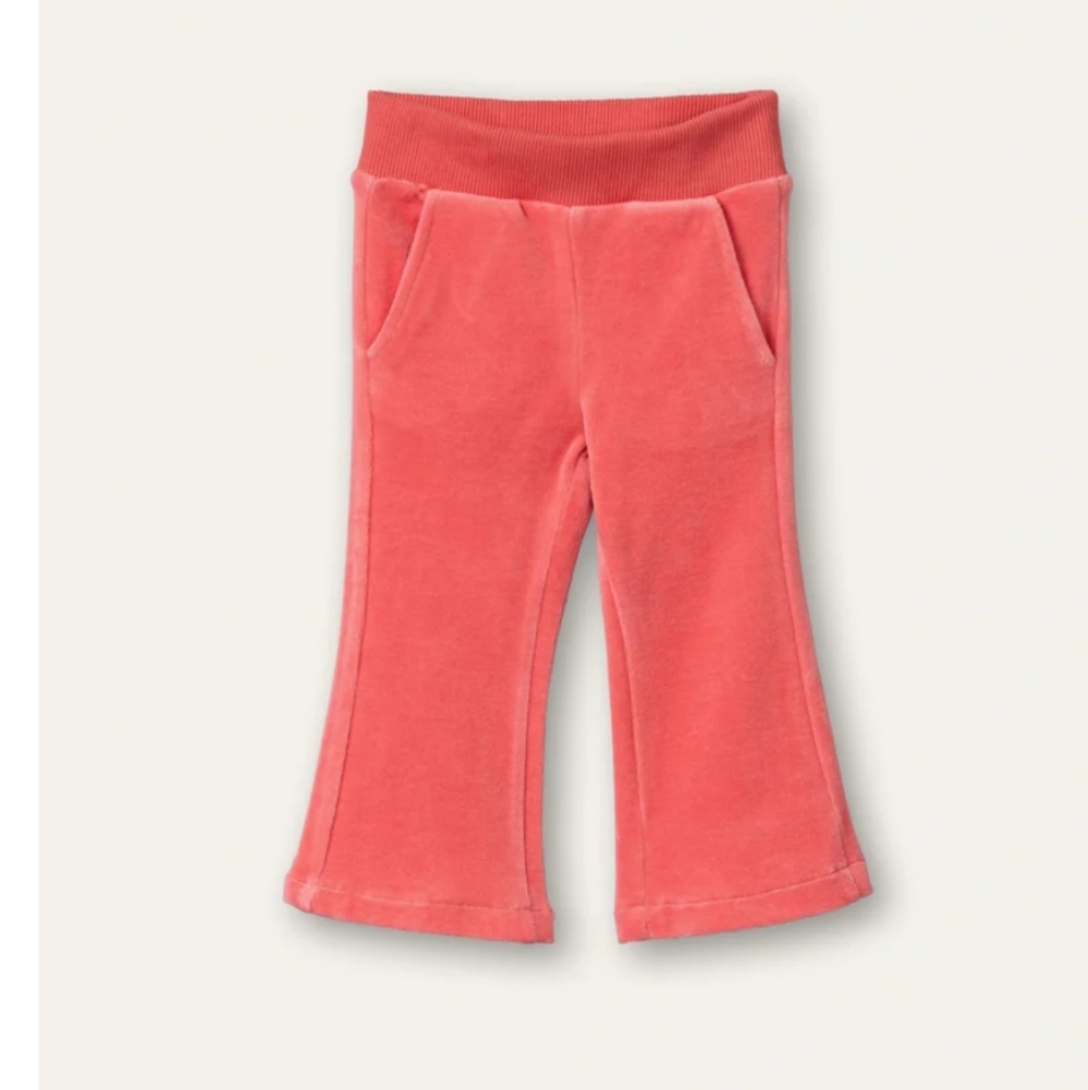 Oilily Wide Leg Freece Pants Baby girl Size 86/24months Pink